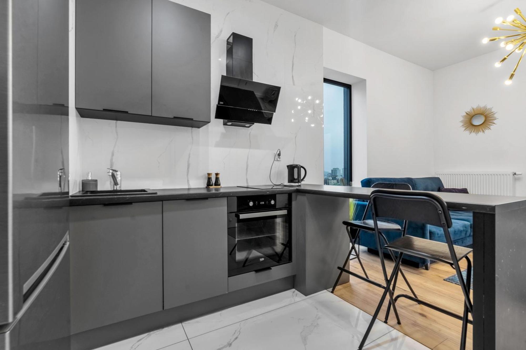 Warsaw Business Apartments - Air Conditioning, 10Th Floor, City View, Balcony - By Rentujemy Eksteriør bilde