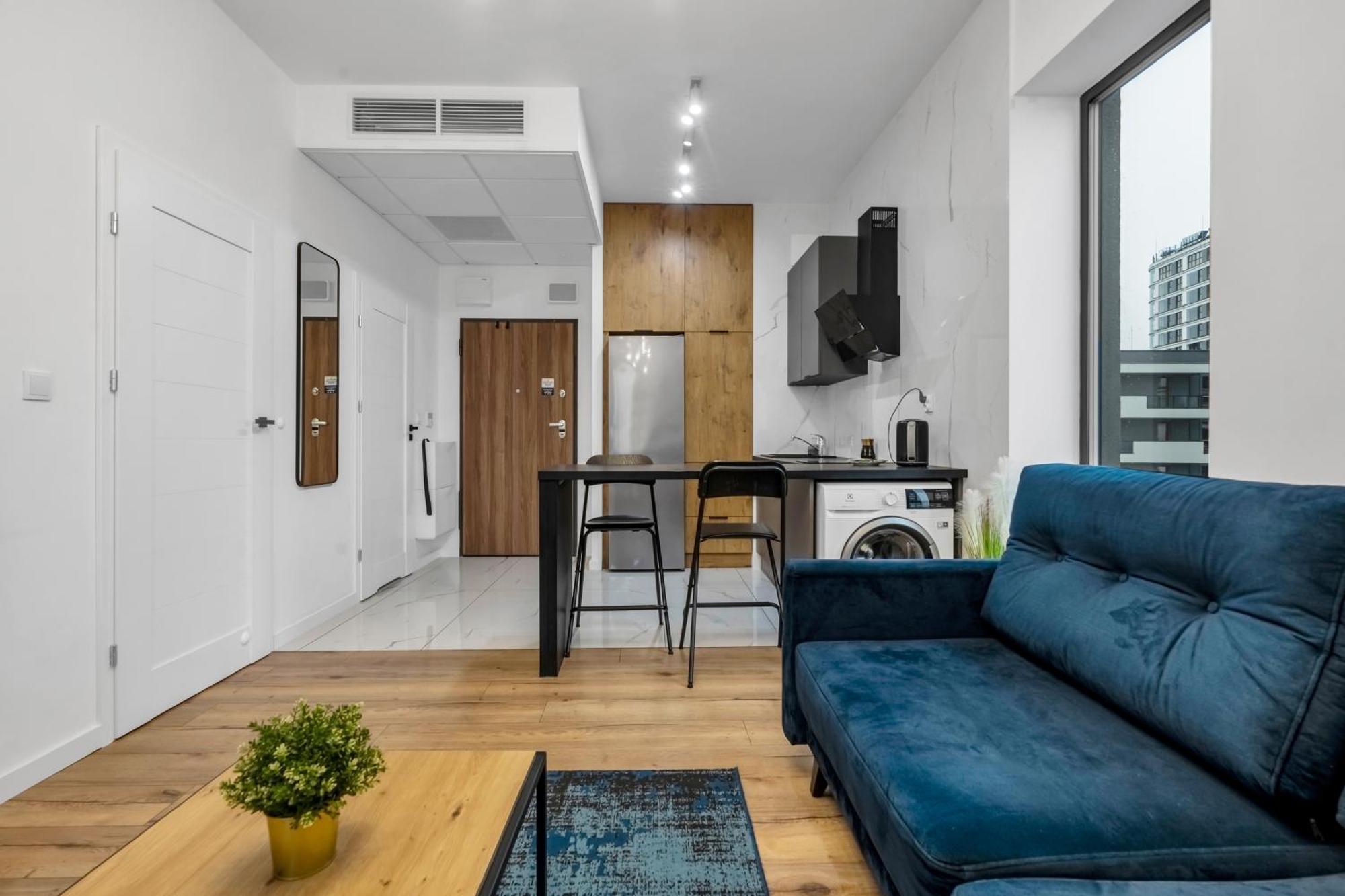 Warsaw Business Apartments - Air Conditioning, 10Th Floor, City View, Balcony - By Rentujemy Eksteriør bilde
