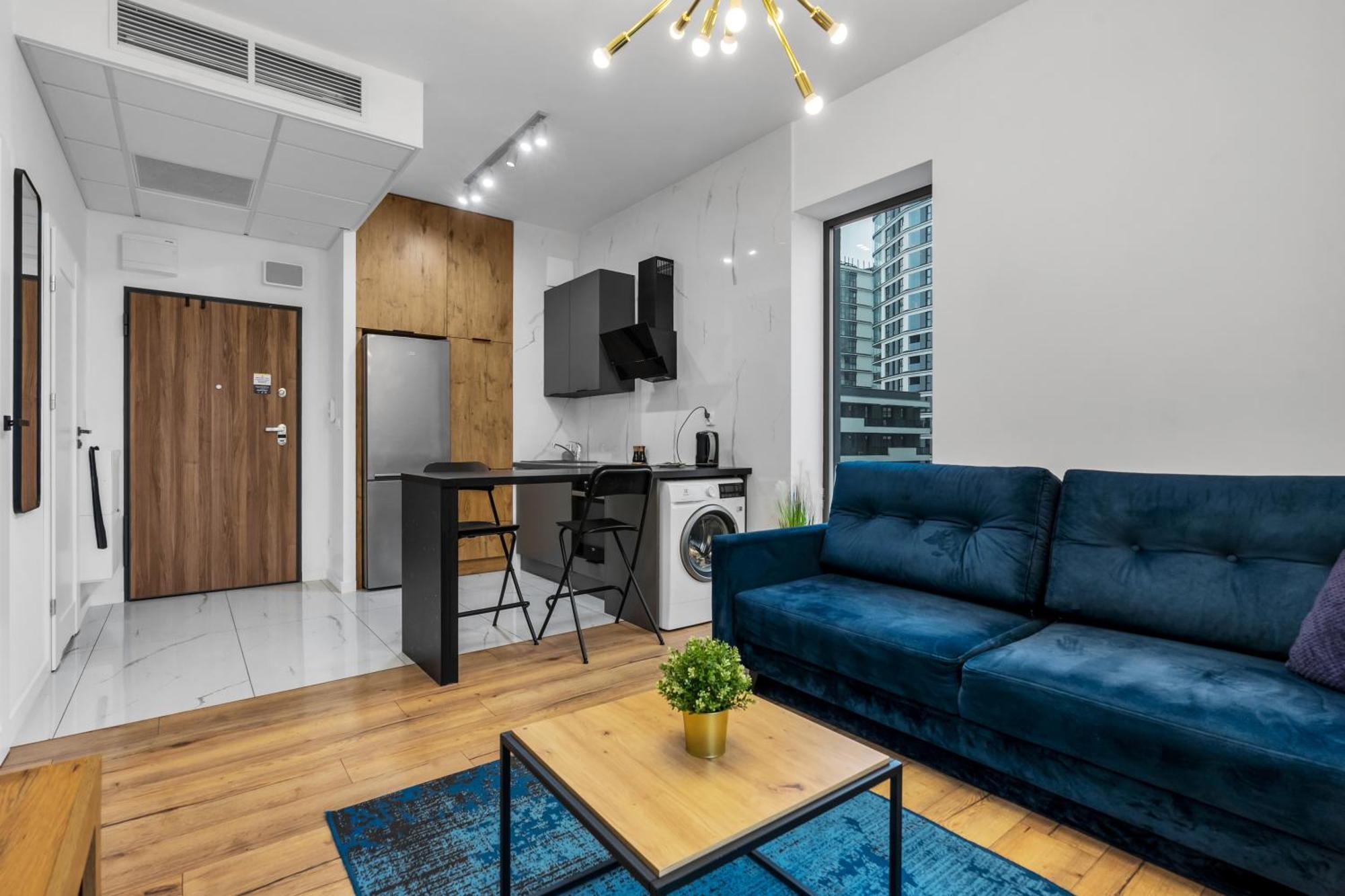 Warsaw Business Apartments - Air Conditioning, 10Th Floor, City View, Balcony - By Rentujemy Eksteriør bilde